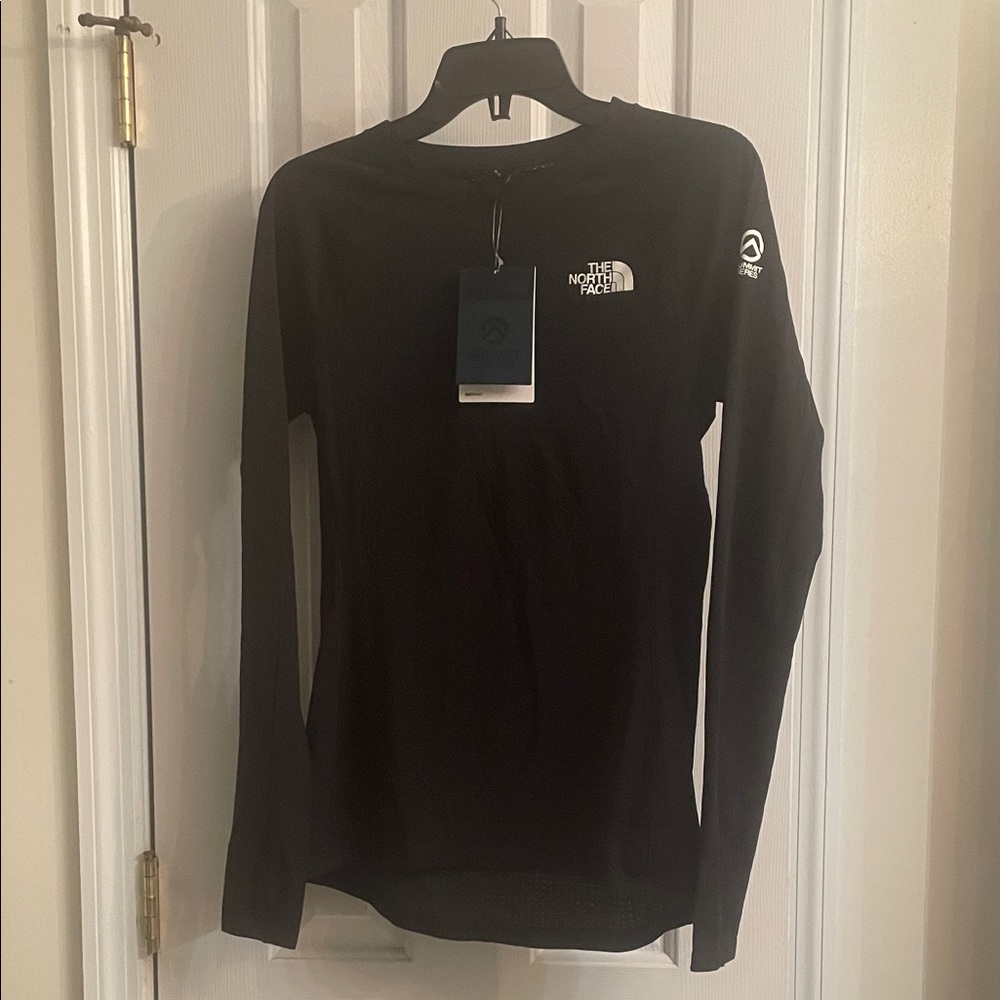 The North Face Black Dotknit Long Sleeve Tee